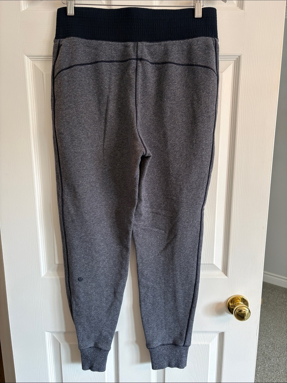 LULULEMON Cool and Collected Heather Blue Joggers - Picture 10 of 14